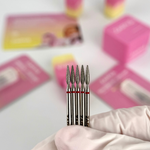 KIT - 5 BROCAS CHAMA DIAMANTADAS LONG PRO (VERMELHA) - 2.3mm