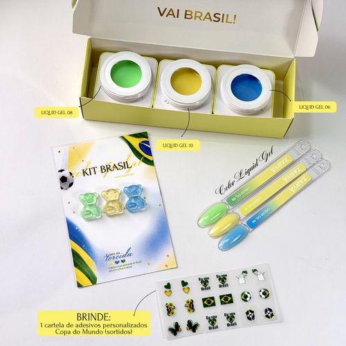 KIT BRASIL – EDIÇÃO ESPECIAL COPA DO MUNDO