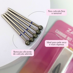 Kit - 5 Brocas Esféricas (Azul)