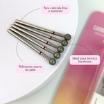 Kit - 5 Brocas Esféricas (Vermelha)